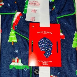 NWT! Christmas Tree Truck Kids Pajamas TOP ONLY!